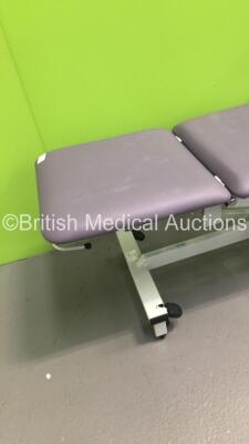 Plinth 2000 3-Way Hydraulic Patient Examination Couch (Hydraulics Tested Working) - 3