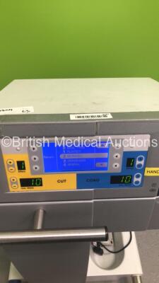 ERBE VIO 300 S Electrosurgical / Diathermy Unit Version 1.2.2 with 2 x Footswitches on Stand (Powers Up) - 3