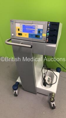 ERBE VIO 300 S Electrosurgical / Diathermy Unit Version 1.2.2 with 2 x Footswitches on Stand (Powers Up) - 4