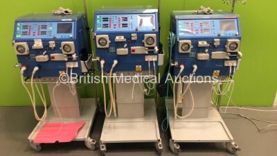 3 x Gambro AK 200 S Dialysis Machines Version 11.11 (All Power Up) * SN 18128 / 14415 / 14498