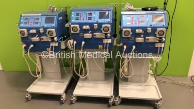 3 x Gambro AK 200 S Dialysis Machines Version 11.11 (All Power Up) * SN 14382 / 16365 / 14407 *