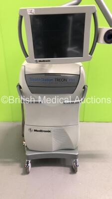 Medtronic StealthStation Treon Plus Surgical Navigation Technology Treatment Guidance System (HDD Removed - Damage to Monitor, Light and Rear Panel - See Pictures) - 2