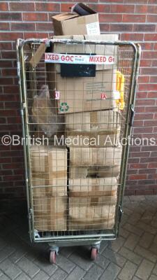 Mixed Cage of Consumables Including Siemens MultiStix 8 SG Reagent Strips for Urinalysis and Lakeland ChemMAX 1EB Protective Clothing (Cage Not Included)