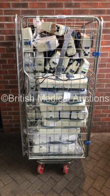 Cage of Approx 40 x Huntleigh Nimbus 3 Mattress Pumps (Cage Not Included)