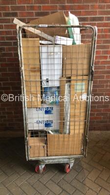 Mixed Cage of Consumables Including Covidien Argyle Suction Catheters,Rocialle Neurosurgery Theatre Accessories and DermaBond Mini Topical Skin Adhesive (Cage Not Included)