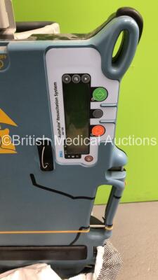 ZOLL AutoPulse Resuscitation System Model 100 Platform on Stand with 2 x Batteries (Unable to Test Due to Flat Batteries) * SN 11287 * * Mfd 2005 * - 2