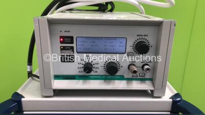 Acutronic Mistral Universal Jet Ventilator on Stand with Accessories and Hoses (Powers Up) * SN 2007-09-03 * - 2