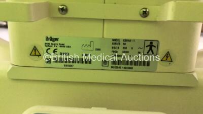 Drager Air-Shields Isolette C2000 Infant Incubator Version 2.19 with Mattress (Powers Up-Missing Front Panel Cover-See Photos) * SN VA15330 * - 5