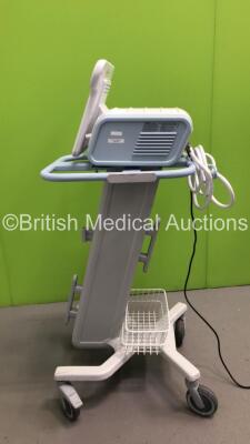 Philips Respironics V60 Ventilator on Stand Software Version 100013963 / Software Options AVAPS/C-Flex/Ramp (Powers Up) * SN 100013963 * * Mfd 2010 * - 3