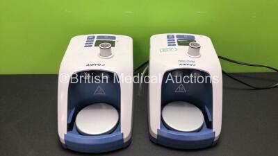 2 x Fisher & Paykel Airvo 2 Ref PT101UK Humidifier Units (Both Power Up) *140512003486 - 170426050131*
