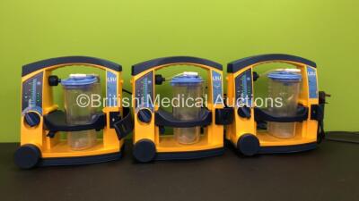 3 x Laerdal Suction Units with 3 x Cups (All Power Up)