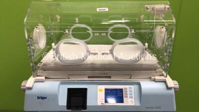 Drager Isolette 8000 Infant Incubator Version 4.00 with Mattress (Powers Up) - 2