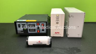 Mixed Lot Including 1 x D185 Digitimer Pulse Stimulator, 1 x MED 600 Isolating Transformer, 1 x APC 650 UPS Unit and 1 x Castle GA601 Calibrator Unit (All Power Up)