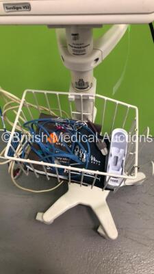 Philips SureSigns VS3 Patient Monitor on Stand with SpO2 and NIBP Options,1 x SpO2 Finger Sensor and 1 x BP Hose and Cuff (Powers Up) *G* * SN CN23147651 * - 3