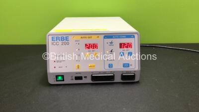 ERBE ICC 200 Electrosurgical Unit (Powers Up) *D-1394, 53018*