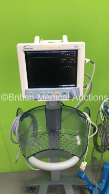 1 x Datascope Trio Patient Monitor on Stand with SpO2,ECG and NIBP Options with Leads,1 x GE ProCare Auscultatory 300 Patient Monitor on Stand with 1 x SpO2 Finger Sensor and 1 x GE Dinamap Pro 300V2 Patient Monitor on Stand with 1 x SpO2 Finger Sensor an - 4