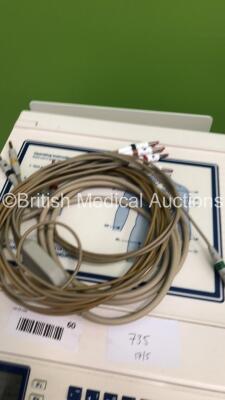 Mortara Instrument ELI 250 ECG Machine on Stand with 1 x 10-Lead ECG Lead (Powers Up) * SN 108370004706 * - 4