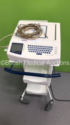 Mortara Instrument ELI 250 ECG Machine on Stand with 1 x 10-Lead ECG Lead (Powers Up) * SN 108370004706 * - 5