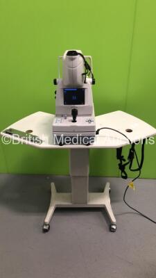 Topcon TRC-NW8 Non-Mydriatic Retinal Camera on Topcon Motorized Table (Powers Up) * SN 086092 * * Mfd 2010 *