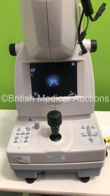 Topcon TRC-NW8 Non-Mydriatic Retinal Camera on Topcon ATE-600 Motorized Table (Powers Up-Damage to Table-See Photos) * SN 087109 * * Mfd 2014 * - 3