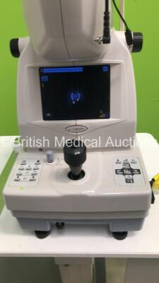 Topcon TRC-NW8 Non-Mydriatic Retinal Camera on Topcon ATE-600 Motorized Table (Powers Up) * SN 086065 * * Mfd 2010 * - 4