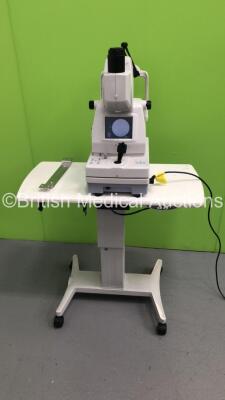 Topcon TRC-NW6S Non-Mydriatic Retinal Camera on Topcon Motorized Table (Powers Up) * SN 2880017 * * Mfd 2005 *