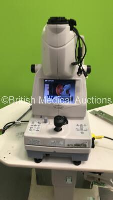 Topcon TRC-NW8 Non-Mydriatic Retinal Camera on Topcon Motorized Table (Powers Up-Damage to Switch on Table-See Photos) * SN 086719 * * Mfd 2012 * - 3