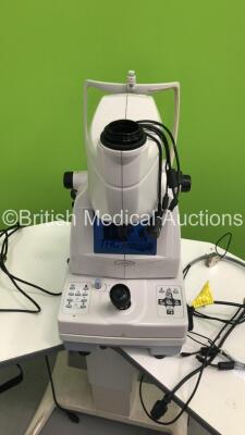 Topcon TRC-NW8 Non-Mydriatic Retinal Camera on Topcon Motorized Table (Powers Up) * SN 085689 * * Mfd 2009 * - 4