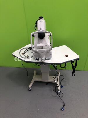 Topcon TRC-NW8 Non-Mydriatic Retinal Camera on Topcon Motorized Table (Powers Up) * SN 085689 * * Mfd 2009 * - 8