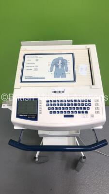 Mortara Instrument ELI 250 ECG Machine on Stand with 1 x 10-Lead ECG Lead (Powers Up) - 2