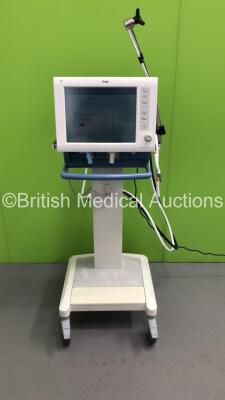 Drager Evita XL Ventilator Software Version 06.12 / Running Hours 58939 with Hoses on Stand (Powers Up) * SN ARYJ-0095 * * Mfd 2007 *