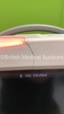 Philips IntelliVue MP30 Anesthesia Patient Monitor Ref 862135 on Stand (Powers Up-Small Crack To Casing-See Photo) * Mfd 2010 * - 3