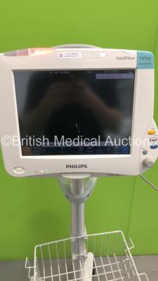 Philips IntelliVue MP50 Anesthesia Patient Monitor Ref 862116 on Stand (Powers Up) * Mfd 2010 * - 3