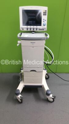 Maquet Servo-i Ventilator Model No 6487800 System Version V4.0 System Software Version V4.00.05 / Total Operating Hours 19005 with Hoses (Powers Up)