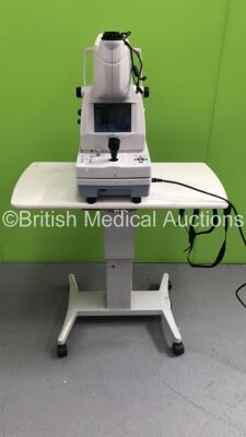 Topcon TRC-NW8 Non-Mydriatic Retinal Camera on Topcon Motorized Table (Powers Up) * SN 085601 * * Mfd 2009 *