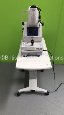 Topcon TRC-NW8 Non-Mydriatic Retinal Camera on Topcon Motorized Table (Powers Up) * SN 086570 * * Mfd 2012 *