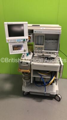 Datex-Ohmeda Aestiva 3000 Anaesthesia Machine with Datex-Ohmeda SmartVent Software Version 3.5,Datex-Ohmeda S/5 Monitor,Oxygen Mixer,Bellows,Absorber and Hoses (Powers Up-Incomplete-See Photos)