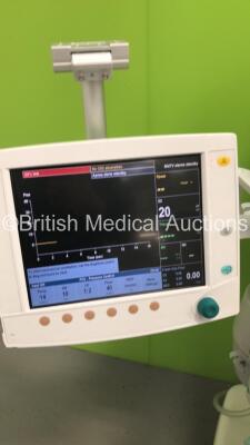Datex-Ohmeda Aespire View Anaesthesia Machine Software Version 6.30 with Bellows,Oxygen Mixer and Hoses (Powers Up) - 4