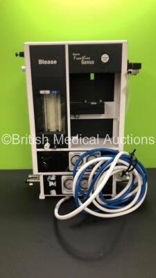 Blease Frontline Genius Wall Mounted Induction Anaesthesia Machine with Hoses