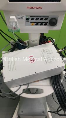 Medrad Veris MR Monitoring System Rev 3.2 with Power Supply Module,Leads and Cuffs (Powers Up) * SN 037611 * - 3