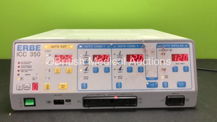 ERBE ICC 350 Electrosurgical / Diathermy Unit (Powers Up) *SN F-1093*