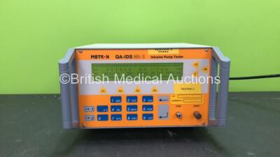 Metron QA-IDS Mk II Infusion Pump Tester Software Version 1.38 (Powers Up) *SN 33442*