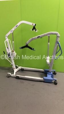 1 x Oxford Major 190 Electric Patient Hoist with Controller and 1 x Oxford Presence Electric Patient Hoist (1 x No Power, 1 x Unable to Test)