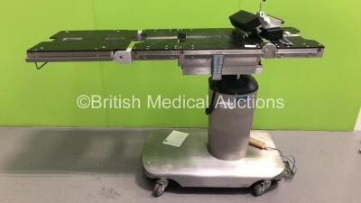 Steris CMax-T2 Surgical/Operating Table with Accessories and Controller (Powers Up) * SN 15222 *