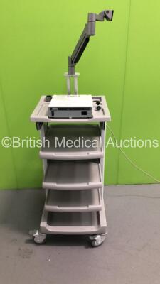 Karl Storz Stack Trolley Including Storz SCB Image 1 222000 20 Camera Control Unit (Powers Up) * SN IE622946-P *