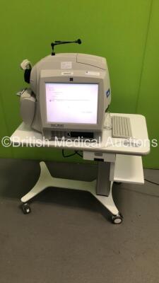 Zeiss Cirrus HD-OCT Spectral Domain Technology Model 400 on Motorized Table with Keyboard (Powers Up with Database Error-See Photos) * SN 400-11617 * * Mfd 2011 *