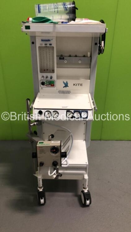 Kite Anmedic Induction Anaesthesia Machine with InterMed Penlon Nuffield Anaesthesia Ventilator Series 200 and Hoses