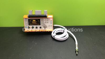 Drager Oxylog 3000 Transport Ventilator with Hose Software Version 1.24 (Powers Up) *Mfd 2005, SN SRWA-0059, 0007852*