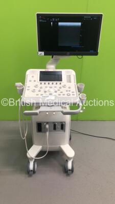 Esaote MyLabX6 Flat Screen Ultrasound Scanner Ref 101640006 *S/N 300200** *Mfd 03/2019** Software Version EVO 3.0 Version 0003 Revision 00 with 1 x Transducer / Probe (SL2325 Ref 121202000) (Powers Up)