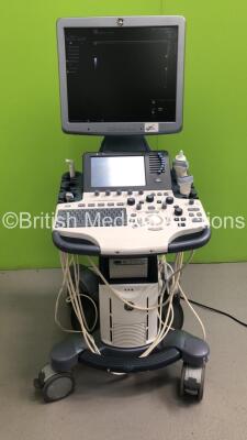 GE Logiq S8 Flat Screen Ultrasound Scanner Ref 5418099 *S/N 198912SU8* **Mfd 11/2012** Software Version R1 Software Revision 5.9 with 5 x Transducers / Probes (9l-D Ref 5194432 *Mfd 10/2012* / ML6-15-D Ref 5199103 *Mfd 11/2009* / S4-10-D Ref 5394804 *Mfd 